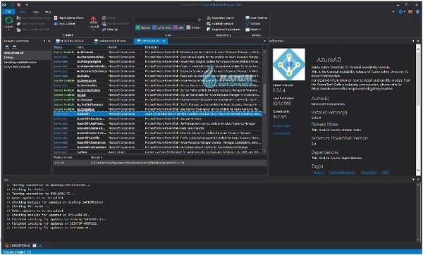 SAPIEN PowerShell ModuleManager