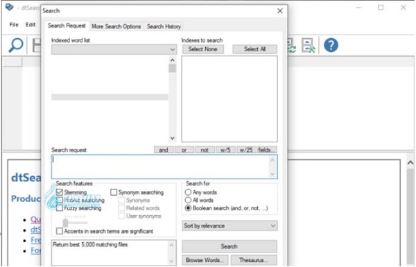 dtSearch Desktop download