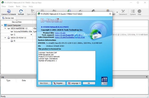 r-studio network download