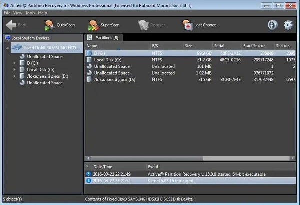 Active Partition Recovery Free download