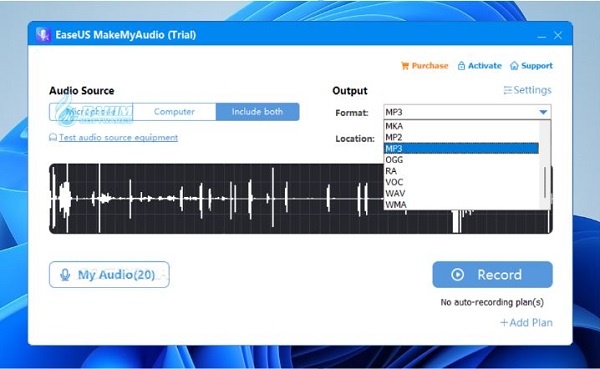 EaseUS MakeMyAudio