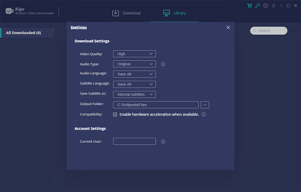 Kigo Amazon Prime Video Downloader