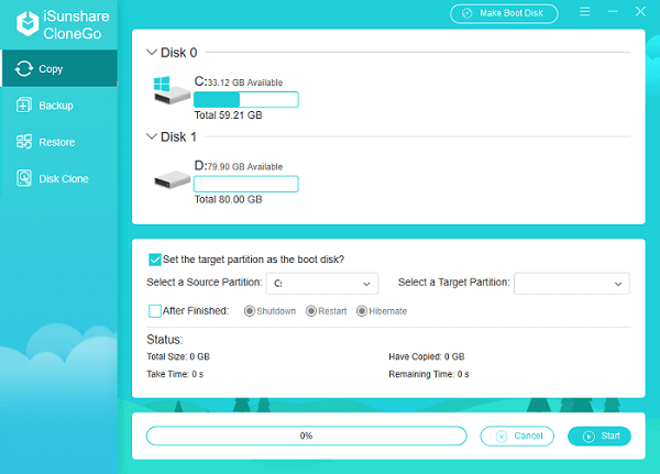 iSunshare CloneGo Free Download
