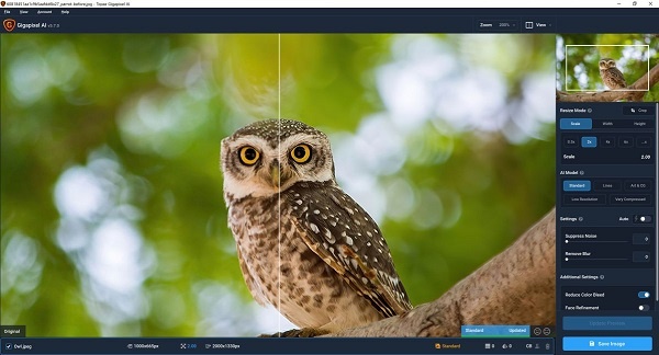 Gigapixel AI latest version