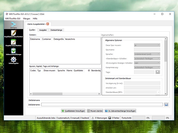 MKVToolNix for Windows 10
