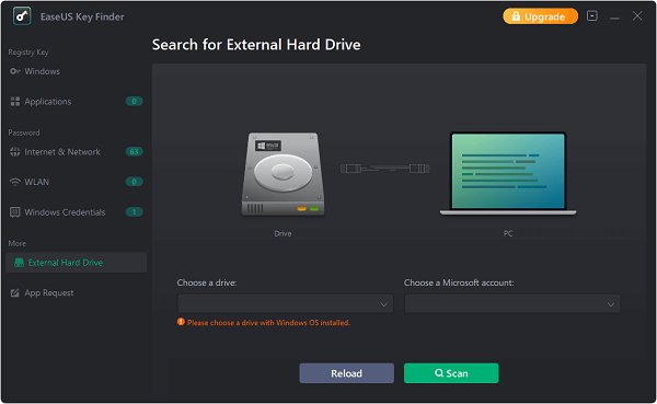 EaseUS Key Finder portable
