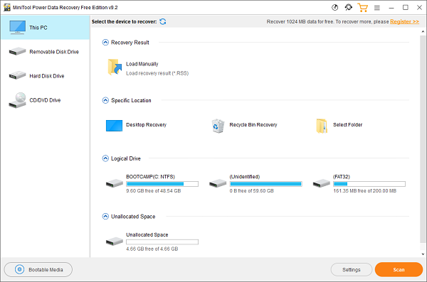 MiniTool Power data Recovery for Android