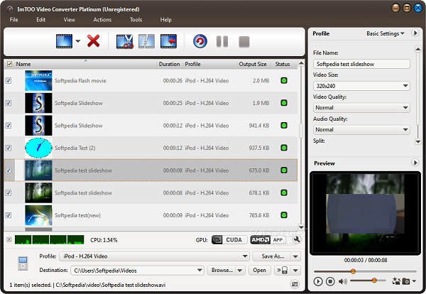 ImTOO Video Converter for Mac