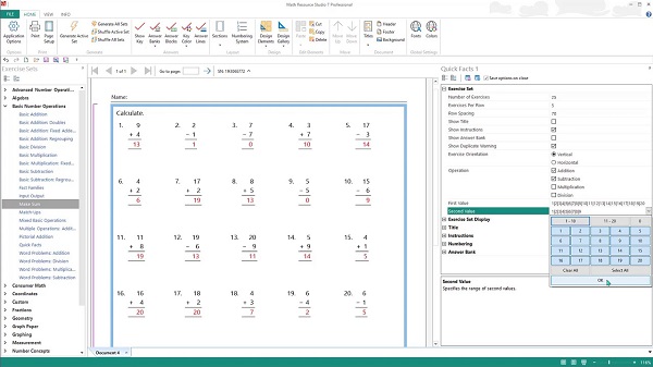 Math Resource Studio 7