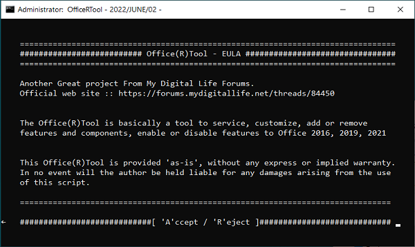 Office installer Tool