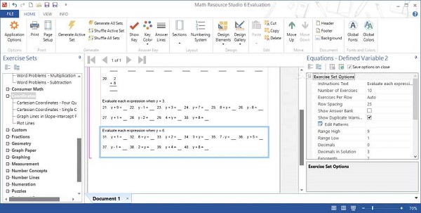 Schoolhouse Technologies Math Resource Studio