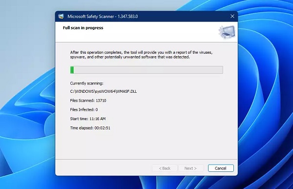 windows-11-microsoft-safety-scanner-progress