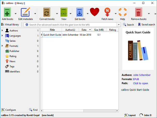 Calibre software pronunciation