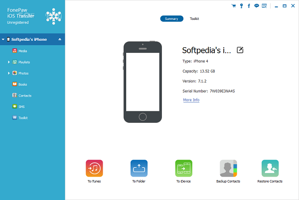 FonePaw iOS Transfer