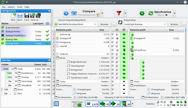 FreeFileSync portable