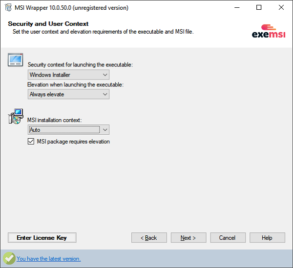 MSI Wrapper Pro 10