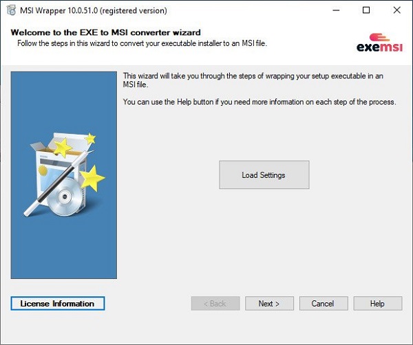 MSI wrapper silent install