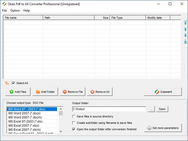 Okdo Pdf to All Converter Professional