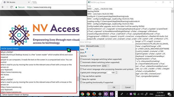 NonVisual Desktop Access