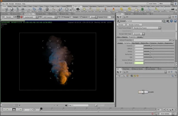 Arnold render settings