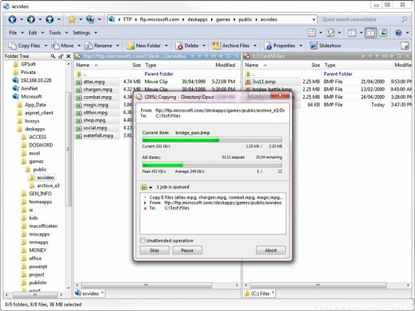 Directory Opus lite vs Pro