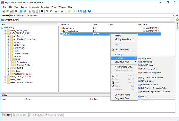 Registry Workshop alternative