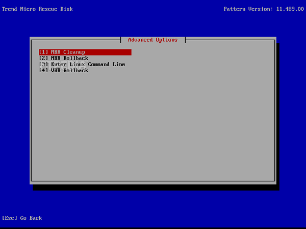 Trend Micro Rescue Disk ISO