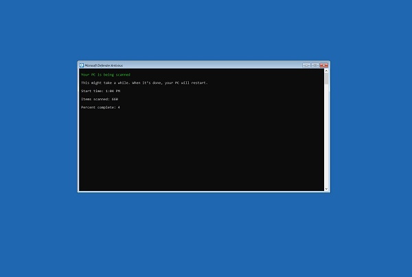 Windows Defender Offline Windows 10