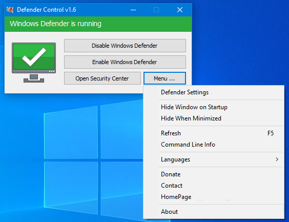 defender control 2.0 download