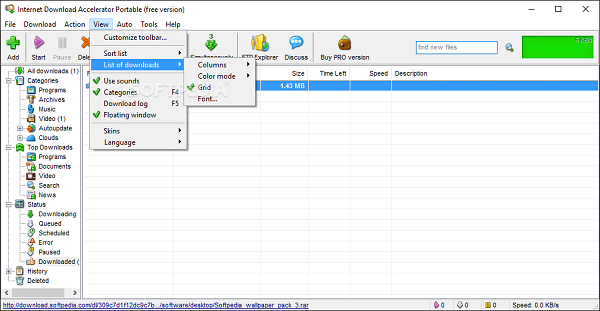 Internet Download Accelerator Pro Portable