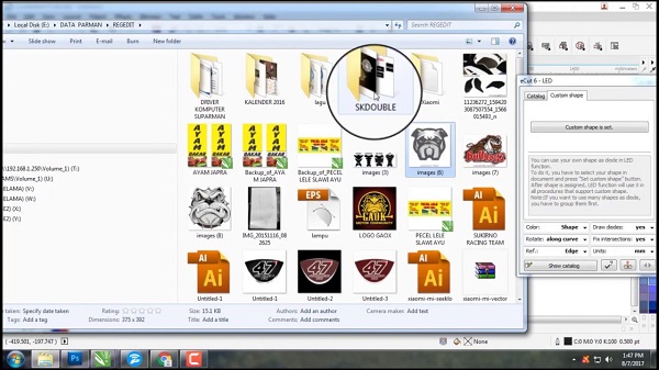 Download ecut 72 for CorelDraw