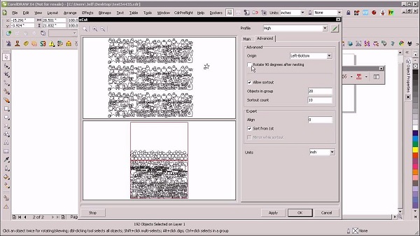 ecut 72 for CorelDraw