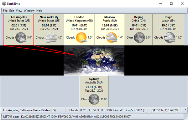 Download EarthTime