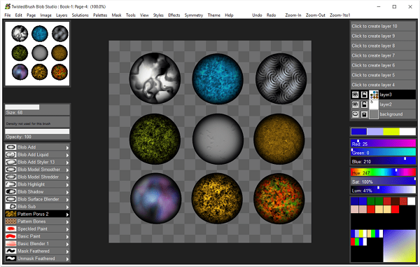 Download TwistedBrush Blob Studio