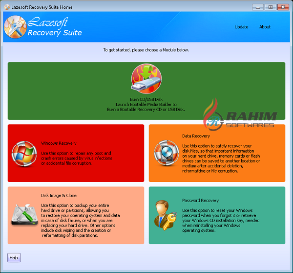 Lazesoft Recovery Suite Unlimited 45 + WinPE Portable