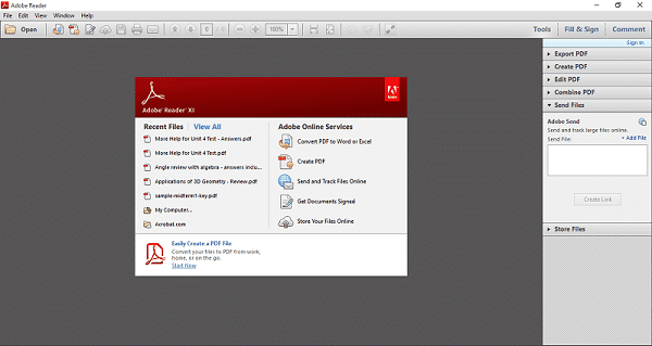 adobe reader xi download for windows 10
