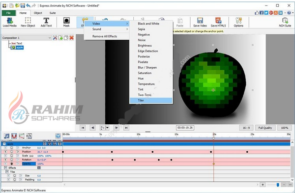download NCH Express Animate free latest version