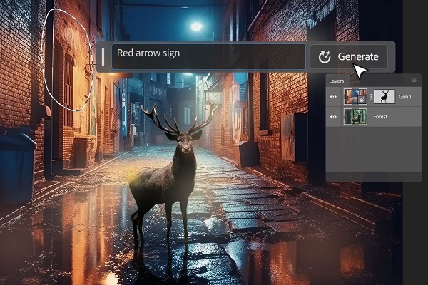 Adobe Firefly 25 for photoshop