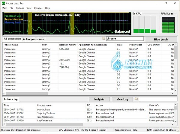 Process Lasso Pro 142 Portable