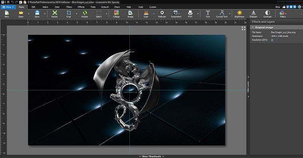 NCH PhotoPad Image Editor Pro 14