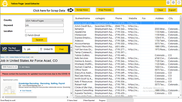 Download Yellow Leads Extractor for PC