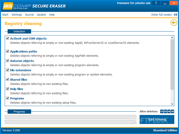 Secure Eraser Professional 7.000